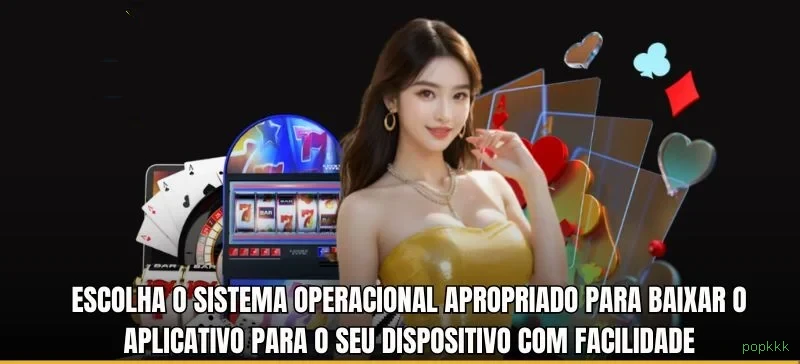 Aplicativo móvel popkkk para iOS e Android
